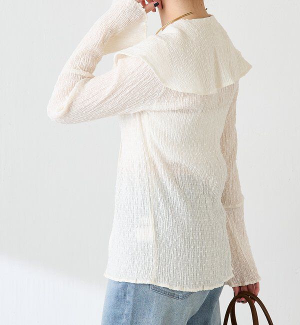  「ビッグカラーカーディガン」|Tシャツ・カットソー|