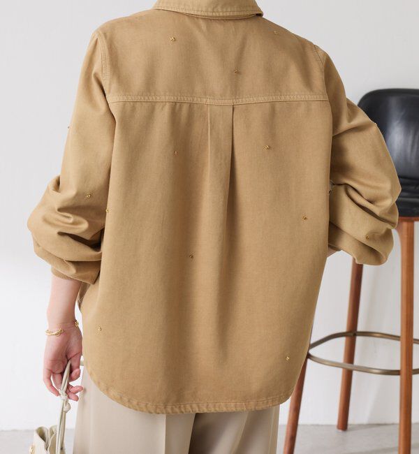  「Q.anos 2WAYデニムシャツ」|シャツ・ブラウス|