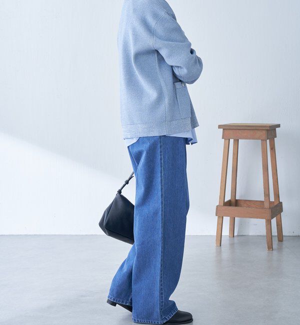  「ツヤボタンカーディガン」|カーディガン|