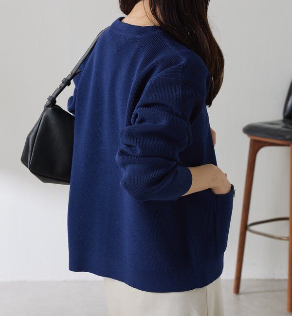  「ツヤボタンカーディガン」|カーディガン|