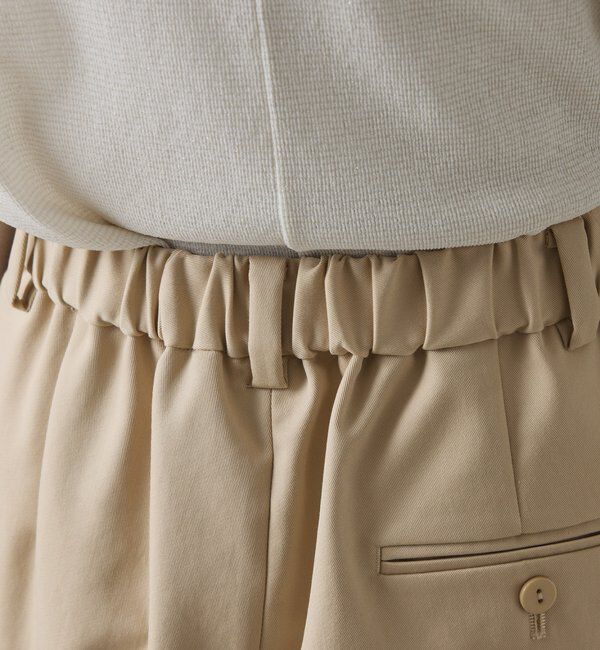  「タックワイドチノパンツ」|チノ|