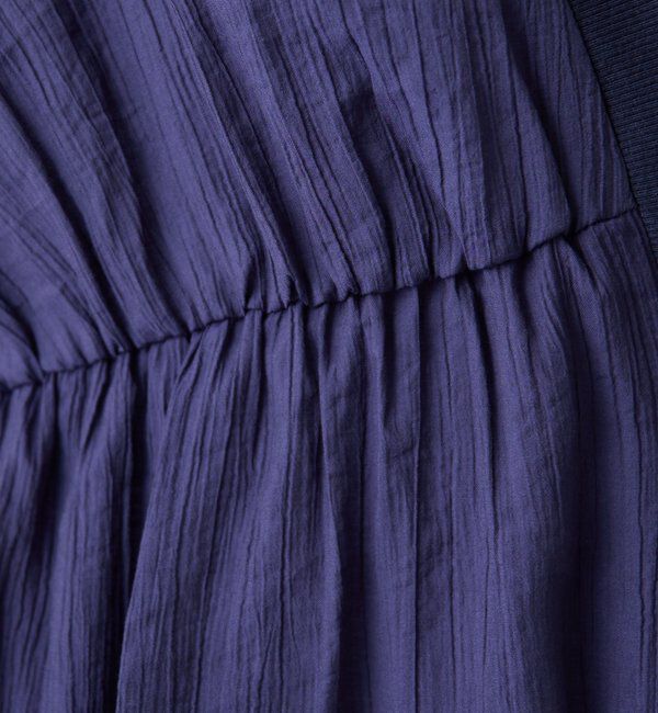  「《1枚で着映える》ギャザー切替シアーシャツカーディガン」|カーディガン|