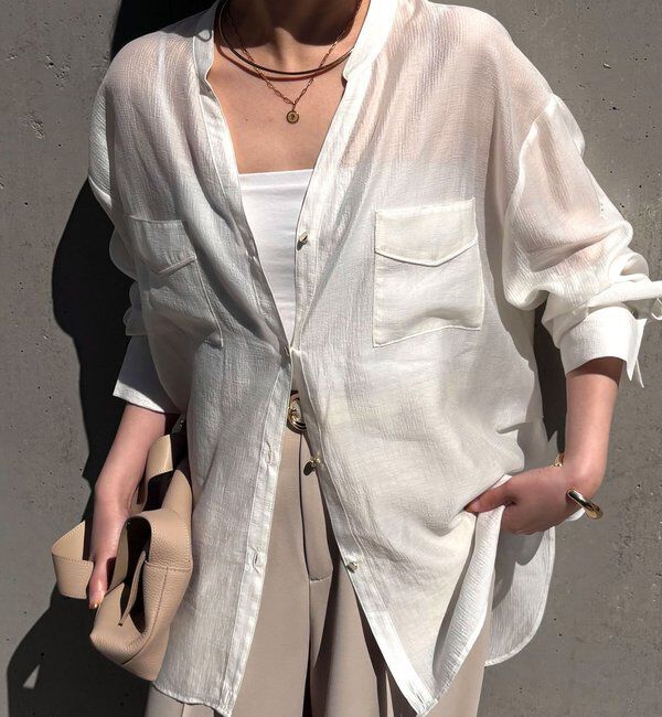  「ヴィンテージライクシアーシャツ」|シャツ・ブラウス|