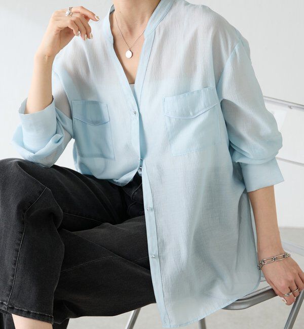  「ヴィンテージライクシアーシャツ」|シャツ・ブラウス|