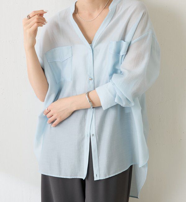  「ヴィンテージライクシアーシャツ」|シャツ・ブラウス|