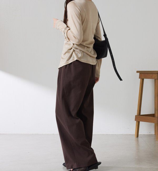  「サイドギャザーカーディガン」|カーディガン|