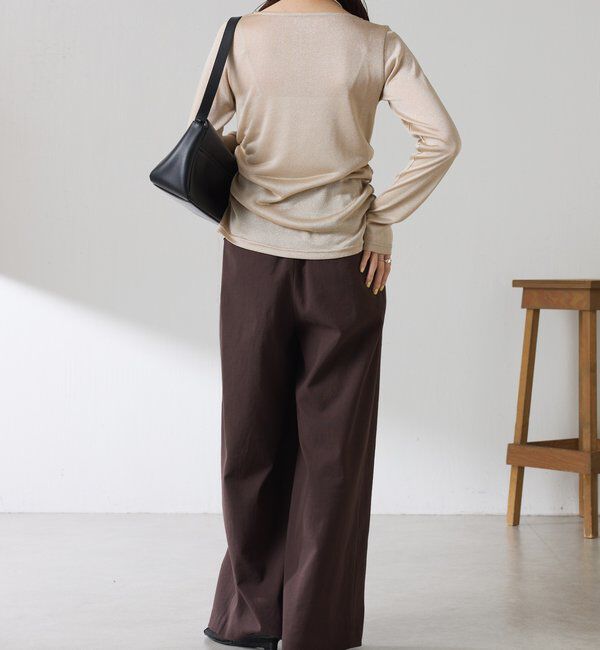  「サイドギャザーカーディガン」|カーディガン|