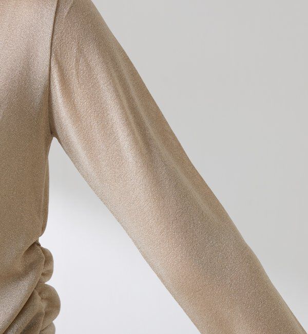  「サイドギャザーカーディガン」|カーディガン|