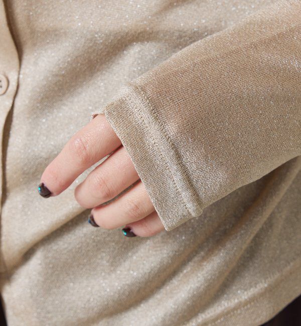  「サイドギャザーカーディガン」|カーディガン|