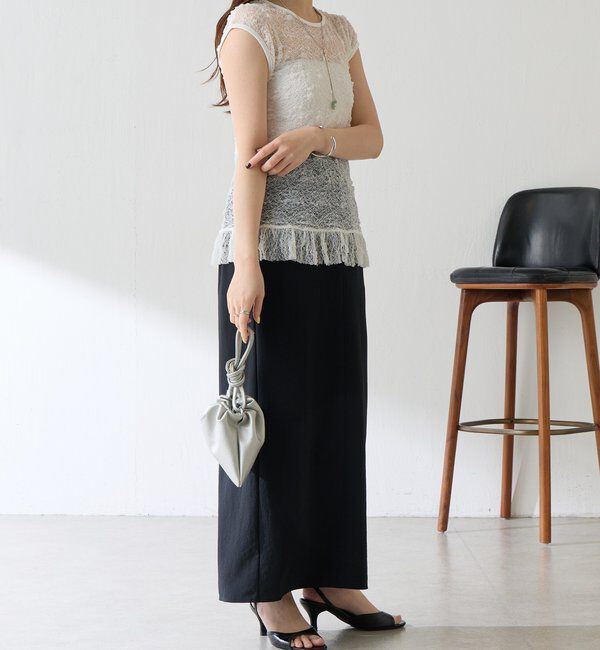  「レースフレンチカットソー」|Tシャツ・カットソー|