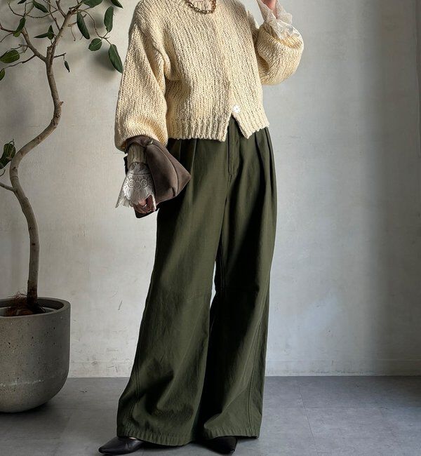  「ローゲージニットカーディガン」|カーディガン|