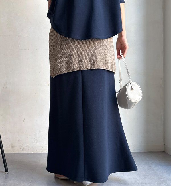  「【セットアップ可能】マーメイドカットフレアスカート」|スカート|