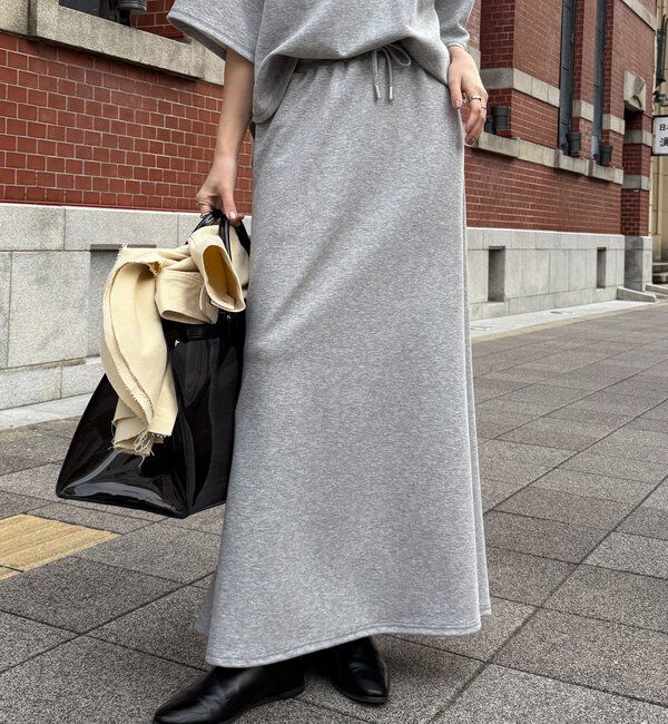  「【セットアップ可能】マーメイドカットフレアスカート」|スカート|