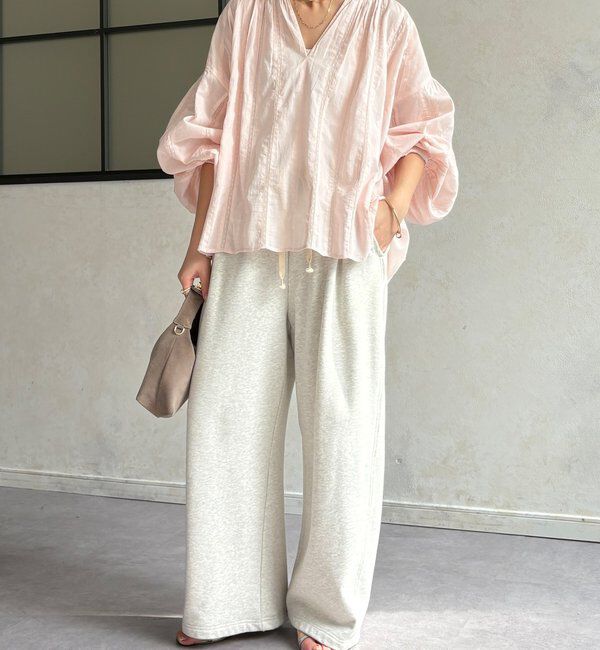  「インドレーススキッパーブラウス」|シャツ・ブラウス|