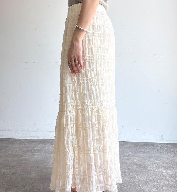  「プリーツギャザースカート」|スカート|