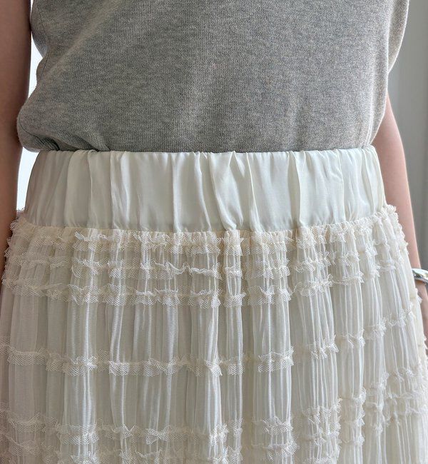  「プリーツギャザースカート」|スカート|