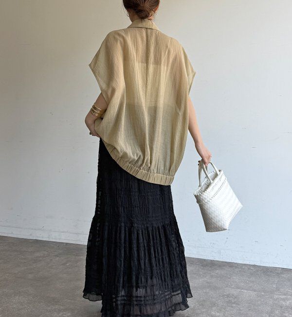  「プリーツギャザースカート」|スカート|