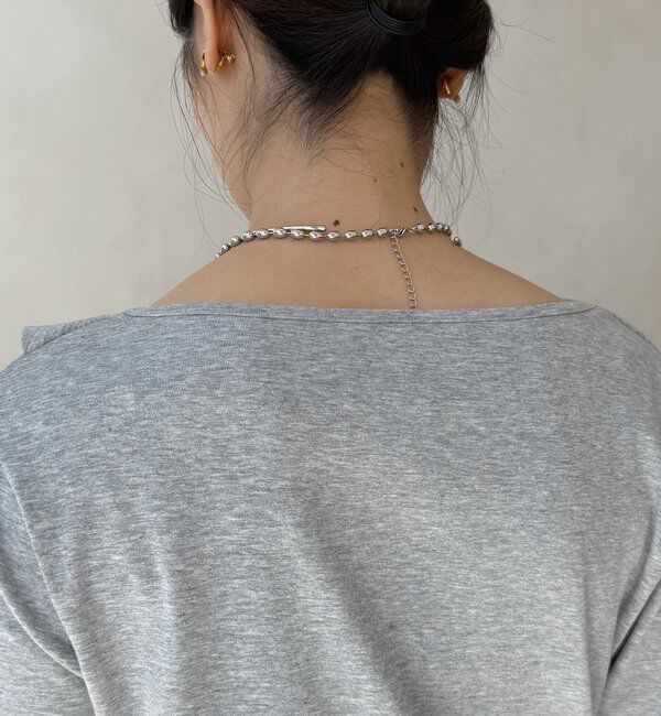  「2WAYドレープTEE」|Tシャツ・カットソー|