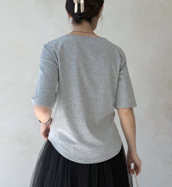  「2WAYドレープTEE」|Tシャツ・カットソー|