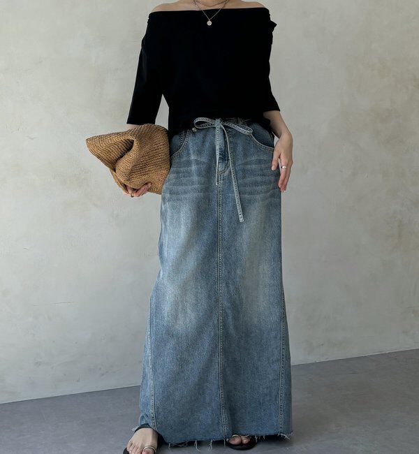  「2WAYドレープTEE」|Tシャツ・カットソー|