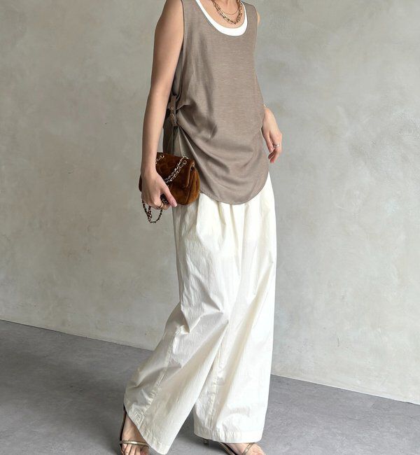  「タフタワイドパンツ」|チノ|