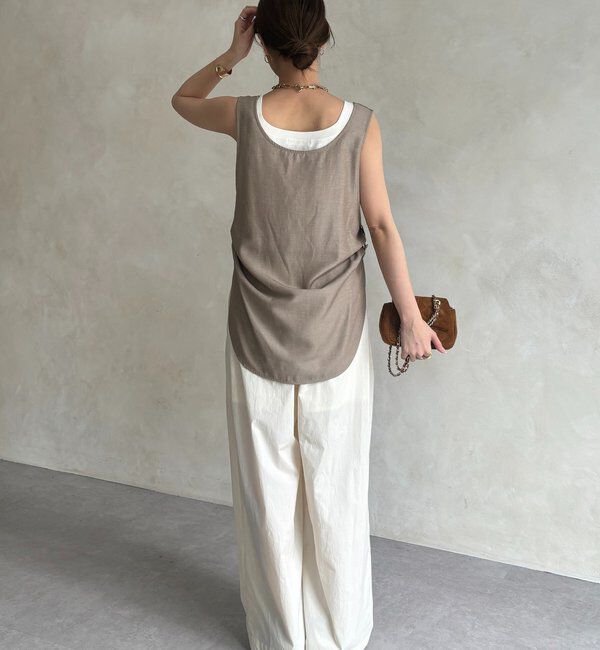  「タフタワイドパンツ」|チノ|