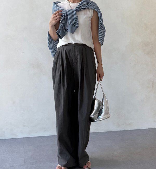  「タフタワイドパンツ」|チノ|