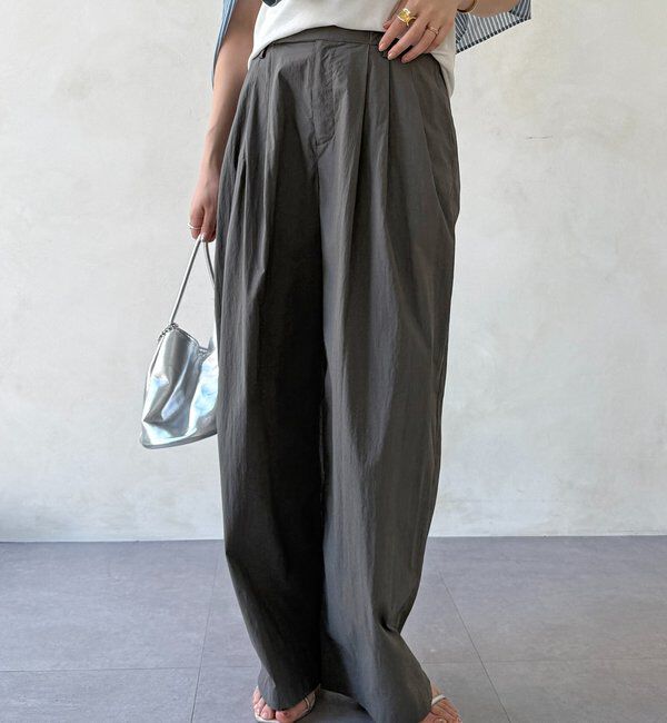  「タフタワイドパンツ」|チノ|