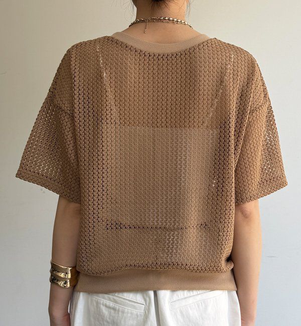  「【WEB限定】メッシュジップ半袖ブルゾン」|ブルゾン・スタジャン|