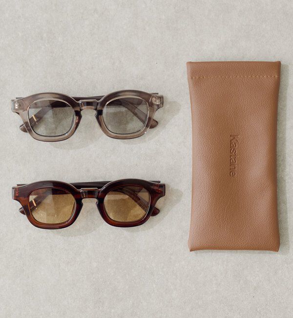  「チャンキーフレームサングラス」|サングラス|ブラウン