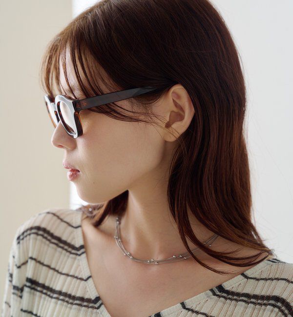  「チャンキーフレームサングラス」|サングラス|