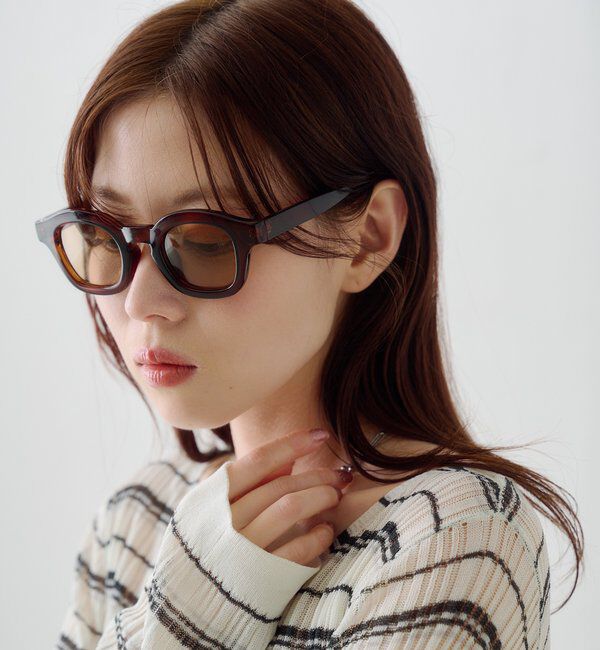  「チャンキーフレームサングラス」|サングラス|