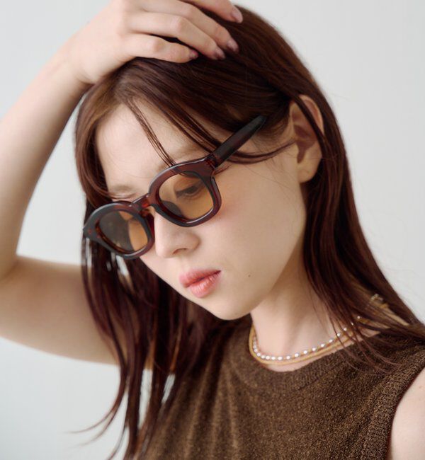  「チャンキーフレームサングラス」|サングラス|