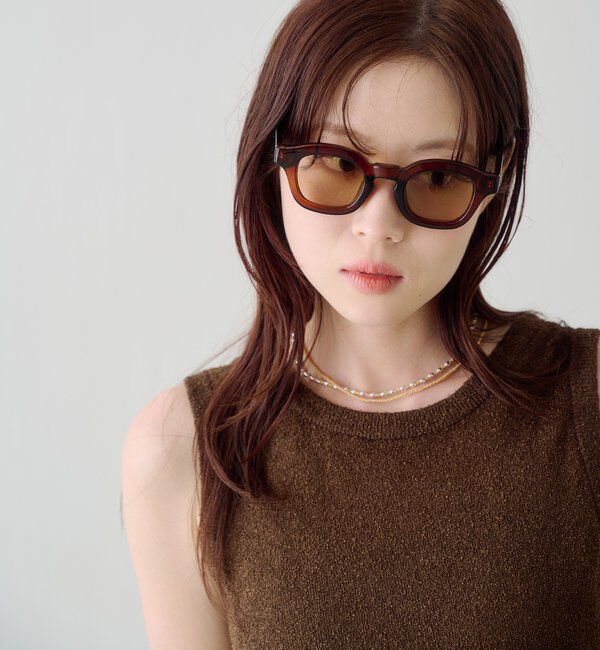  「チャンキーフレームサングラス」|サングラス|