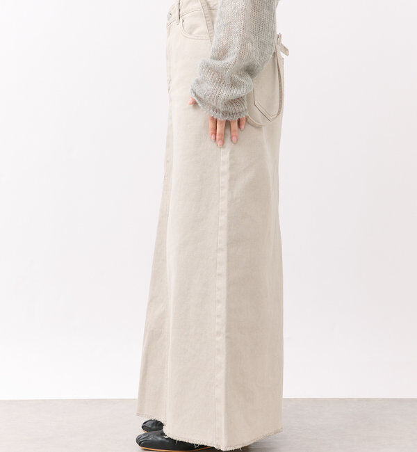  「【MONN.:.(モン)】LOOSE DENIM SKIRT」|スカート|