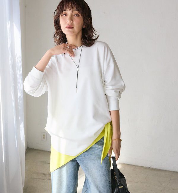  「カットジョーゼットライトプルオーバー」|Tシャツ・カットソー|