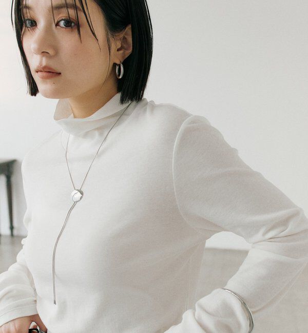  「ガーゼフライスタートルカットソー」|Tシャツ・カットソー|