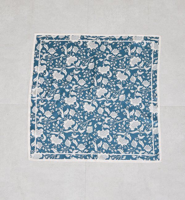  「更紗プリントシルクスカーフ」|バンダナ・スカーフ|