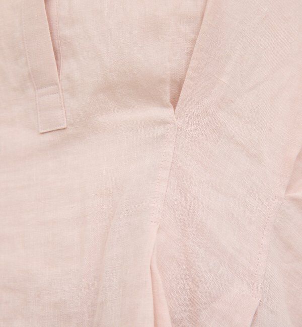  「【WEB限定】ハーフスリーブウエストシェイプシャツ」|シャツ・ブラウス|