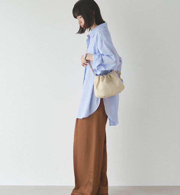  「レザー巾着4WAYショルダーバッグ」|ショルダー・メッセンジャー|