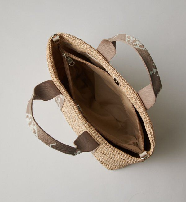  「ナイロンラフィアデイリーミニトートバッグ」|トートバッグ|