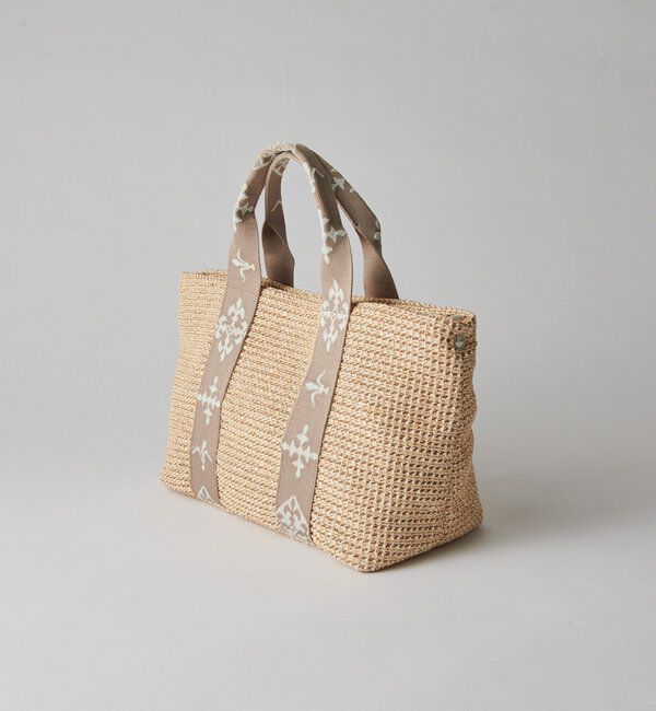  「ナイロンラフィアデイリーミニトートバッグ」|トートバッグ|