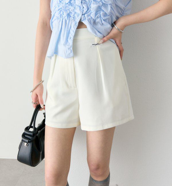  「タックショートパンツ」|チノ|