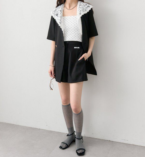  「タックショートパンツ」|チノ|