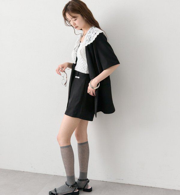  「タックショートパンツ」|チノ|