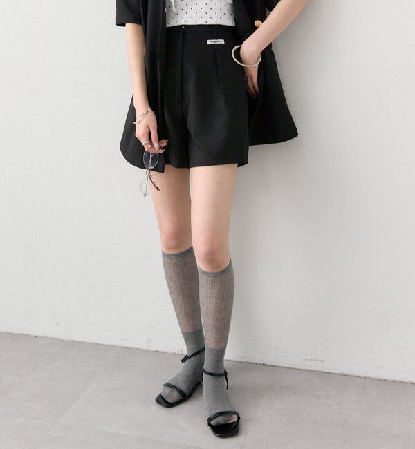  「タックショートパンツ」|チノ|