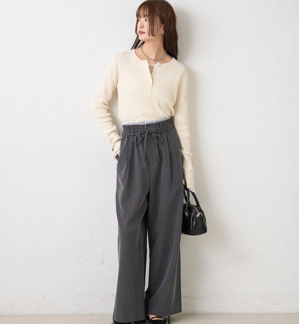  「26SSヘンリーリブニット」|ニット・セーター|