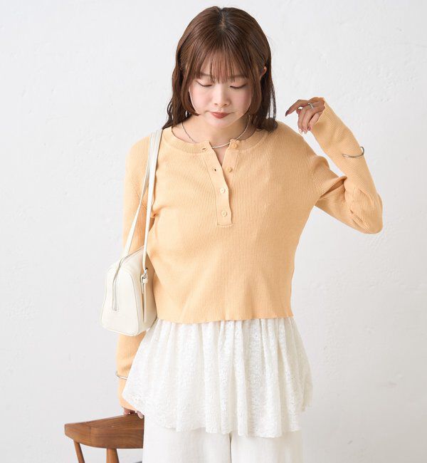  「26SSヘンリーリブニット」|ニット・セーター|