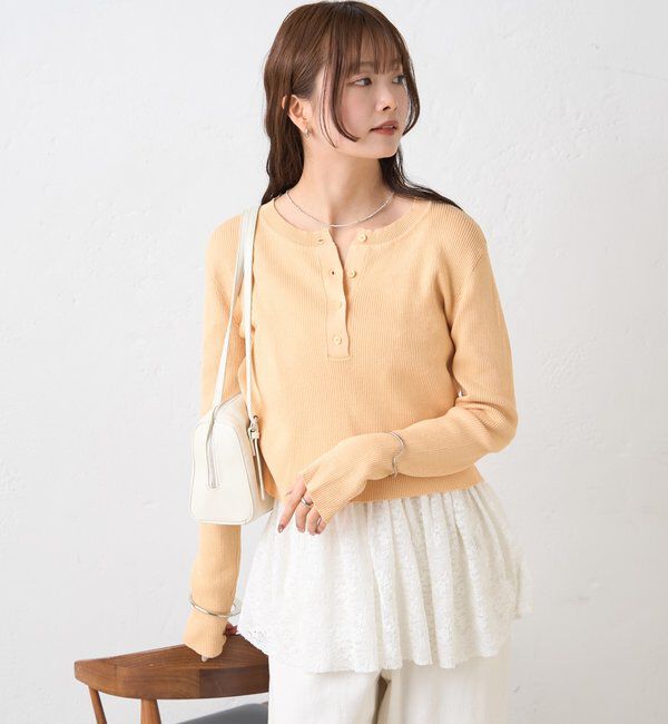  「26SSヘンリーリブニット」|ニット・セーター|