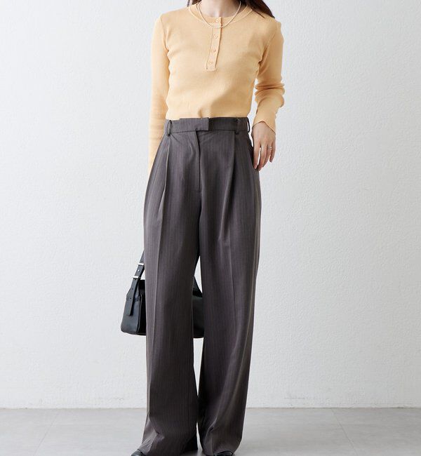  「26SSヘンリーリブニット」|ニット・セーター|